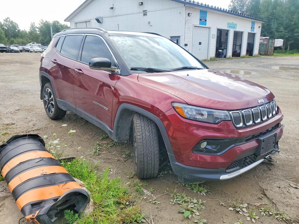Aukcja sprzedaży 2022 Jeep Compass, vin: 3C4NJDCBXNT109874, numer aukcji: 65150656