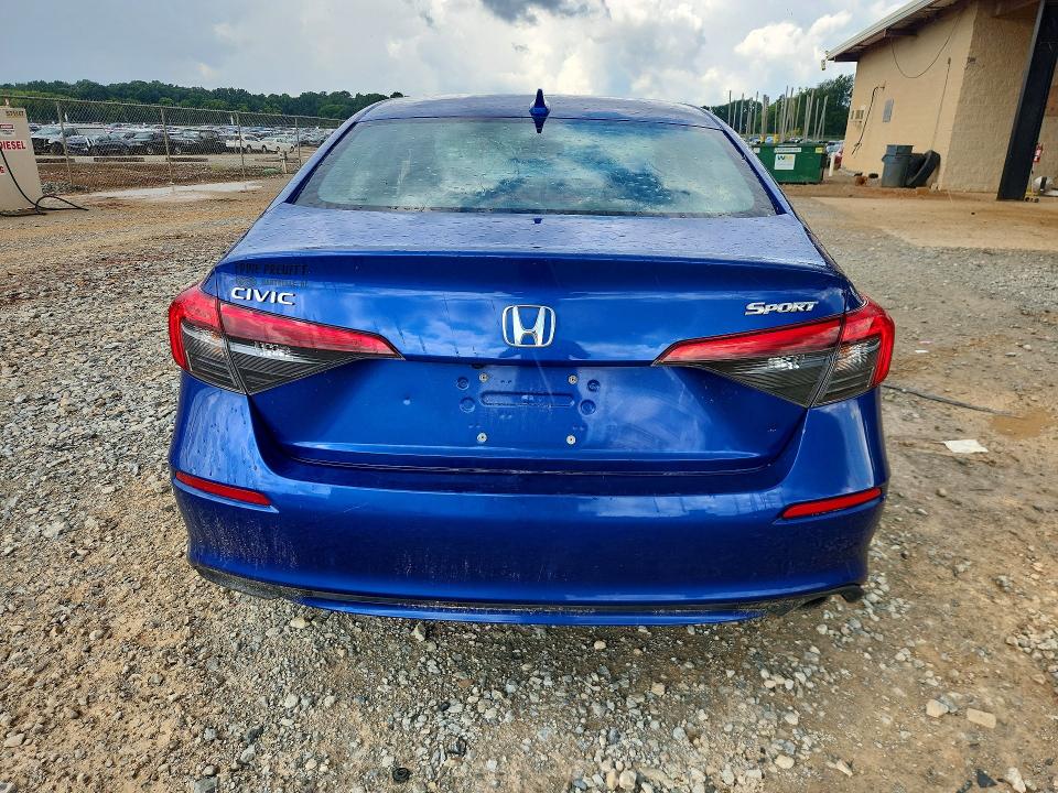 2022 Honda Civic მანქანა იყიდება აუქციონზე, vin: 2HGFE2F59NH546956, აუქციონის ნომერი: 63839396