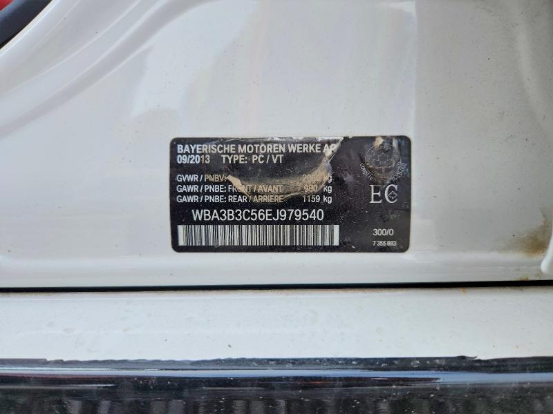 Aukcja sprzedaży 2014 Bmw 328, vin: WBA3B3C56EJ979540, numer aukcji: 66250426