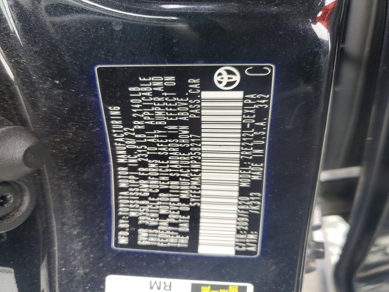 Продажа на аукционе авто 2022 Toyota Corolla, vin: 5YFEPMAE4NP358217, номер лота: 64778196