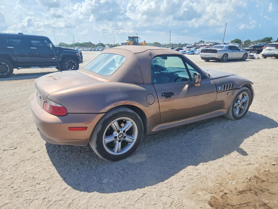 66168196 :رقم المزاد ، WBACH9347YLM91750 vin ، 2000 Bmw Z3 مزاد بيع