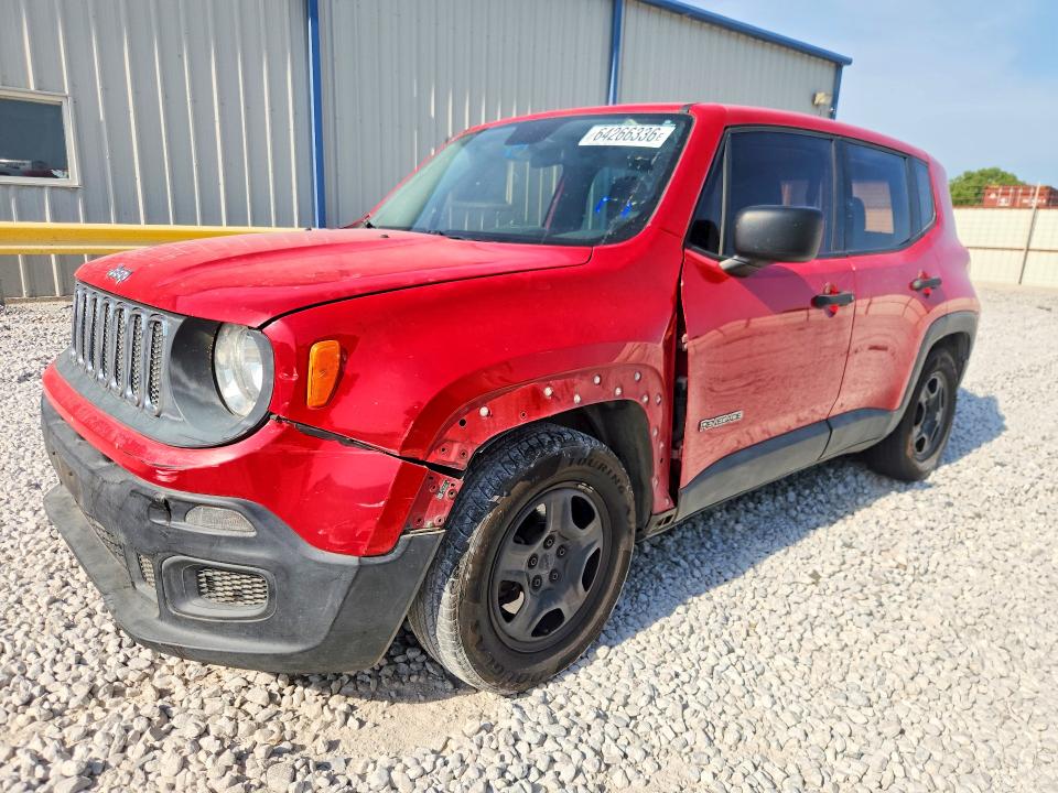 Aukcja sprzedaży 2015 Jeep Renegade, vin: ZACCJAAT3FPB91912, numer aukcji: 64266336