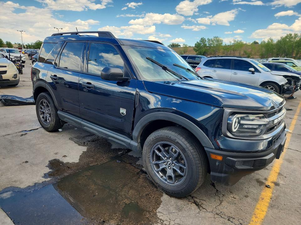 2022 Ford Bronco Sport მანქანა იყიდება აუქციონზე, vin: 3FMCR9B62NRD23798, აუქციონის ნომერი: 64613506