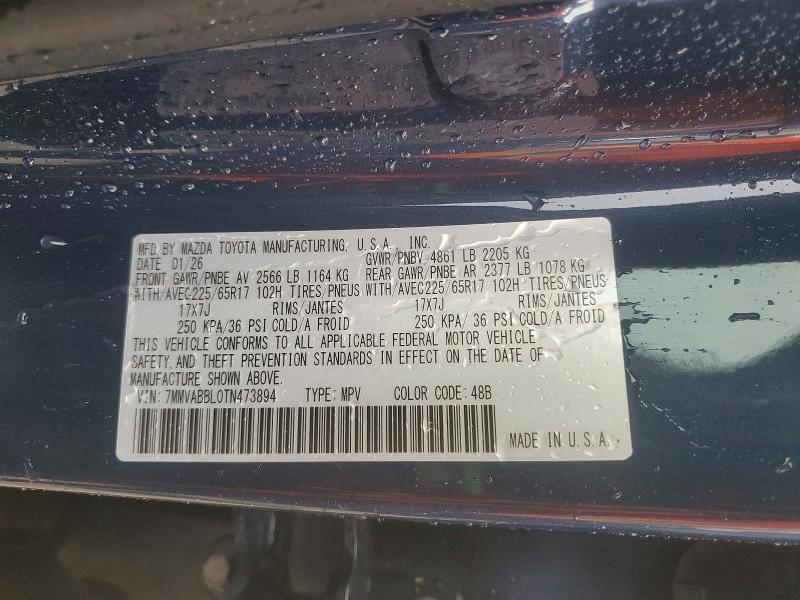 Продаж на аукціоні авто 2026 Mazda Cx-50, vin: 7MMVABBL0TN473894, номер лоту: 63878146