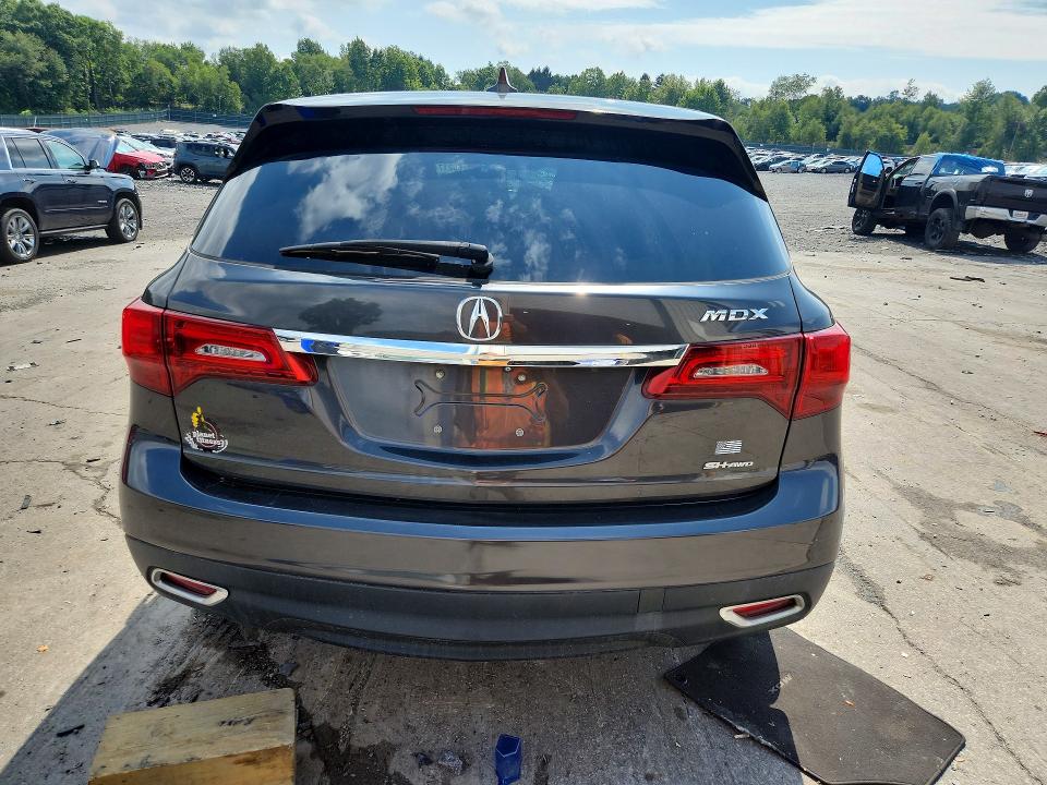 2014 Acura Mdx მანქანა იყიდება აუქციონზე, vin: 5FRYD4H40EB027521, აუქციონის ნომერი: 66217416