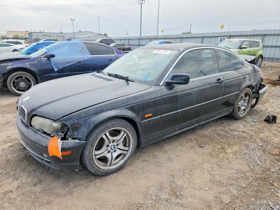 58641736 :رقم المزاد ، WBABN53411JU33163 vin ، 2001 Bmw 330 مزاد بيع