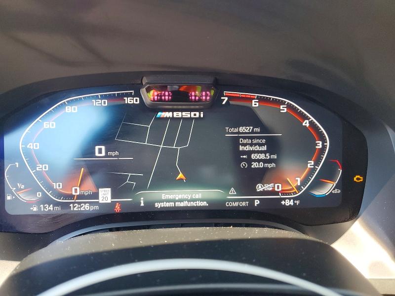Aukcja sprzedaży 2025 Bmw M850xi, vin: WBABC4C09SCU36234, numer aukcji: 64237586
