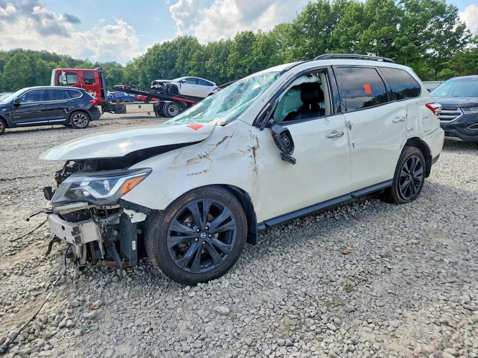 2018 Nissan Pathfinder მანქანა იყიდება აუქციონზე, vin: 5N1DR2MM2JC677983, აუქციონის ნომერი: 66823996
