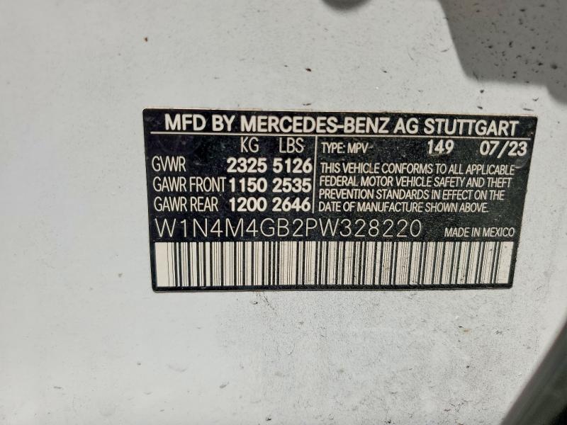 2023 Mercedes-benz Glb მანქანა იყიდება აუქციონზე, vin: W1N4M4GB2PW328220, აუქციონის ნომერი: 61786936