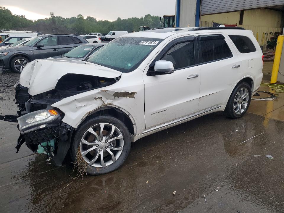 2017 Dodge Durango მანქანა იყიდება აუქციონზე, vin: 1C4RDJEG4HC758389, აუქციონის ნომერი: 64319676
