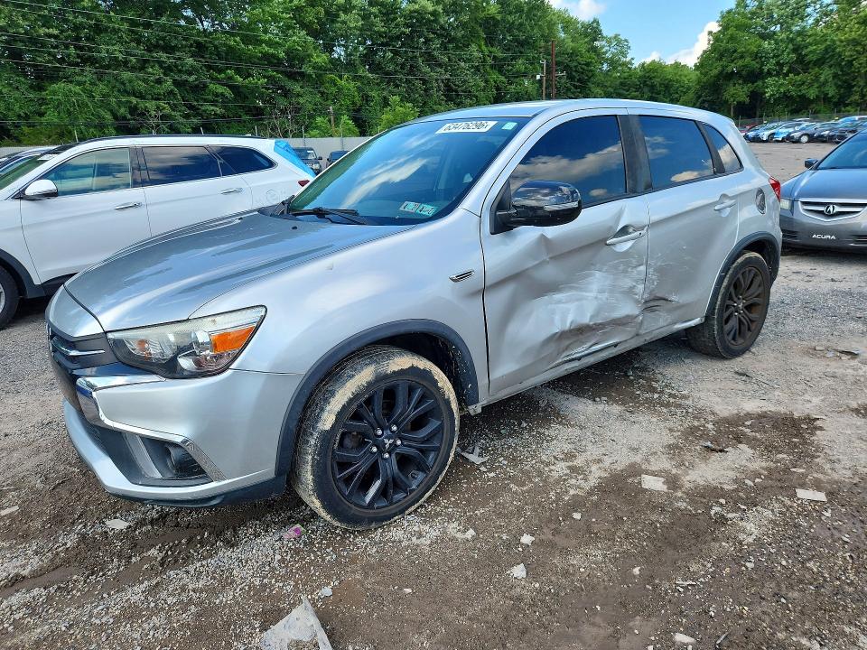 2018 Mitsubishi Outlander Sport მანქანა იყიდება აუქციონზე, vin: JA4AR3AUXJU005739, აუქციონის ნომერი: 63476296