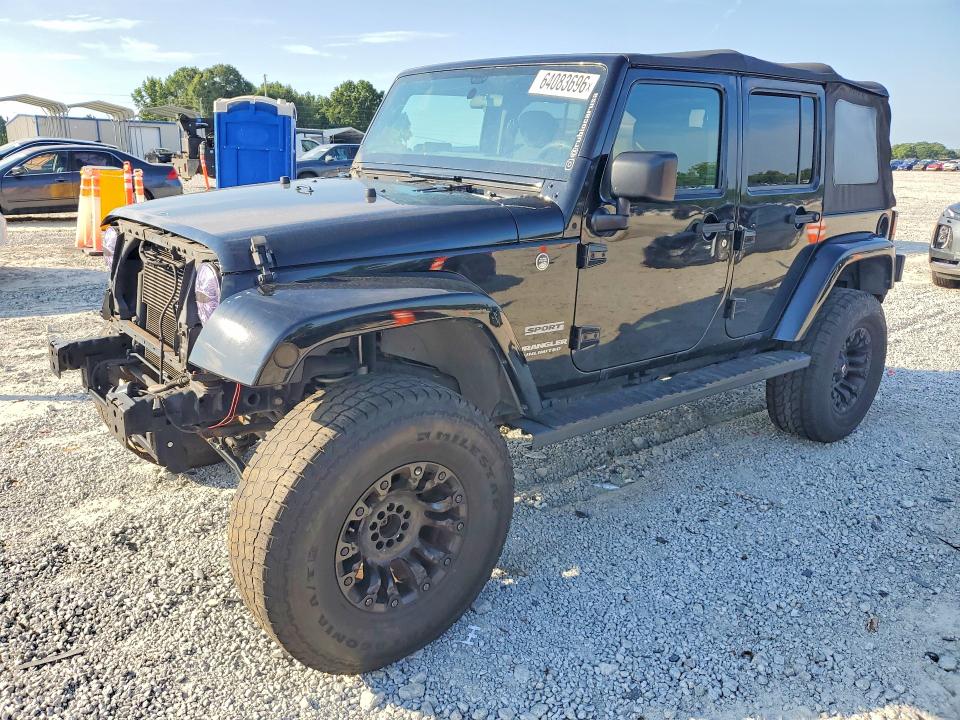 2017 Jeep Wrangler Unlimited მანქანა იყიდება აუქციონზე, vin: 1C4BJWDGXHL646267, აუქციონის ნომერი: 64083696