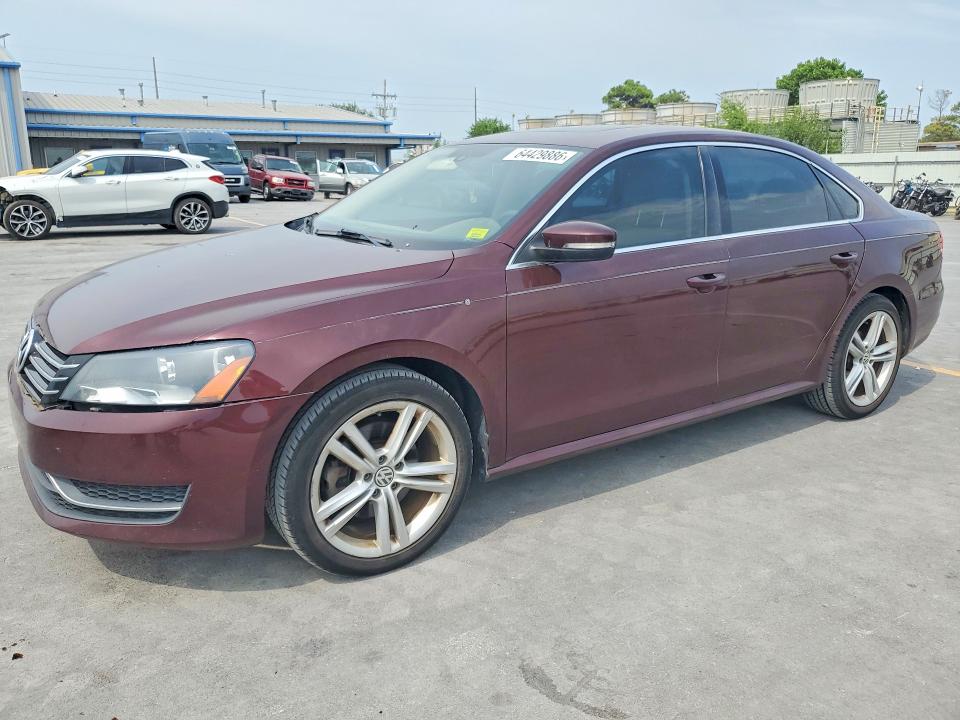 Auction sale of the 2014 Volkswagen Passat, vin: 1VWBS7A37EC042799, lot number: 64429886