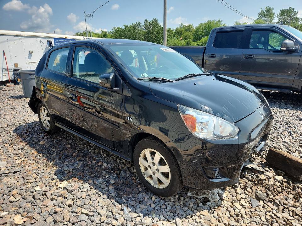 63682776 :رقم المزاد ، ML32A4HJ3FH002168 vin ، 2015 Mitsubishi Mirage مزاد بيع