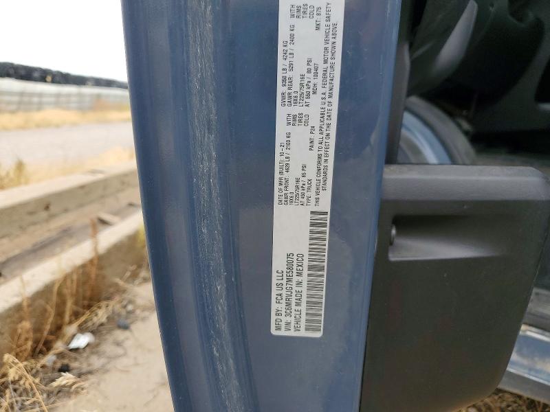 2021 Ram Promaster 3500 მანქანა იყიდება აუქციონზე, vin: 3C6MRVJG7ME580075, აუქციონის ნომერი: 65958776