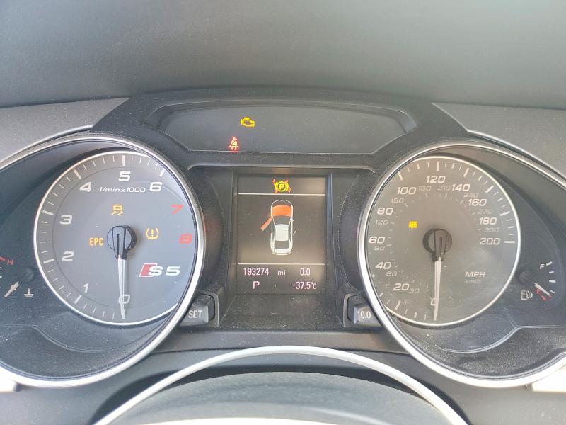 Aukcja sprzedaży 2012 Audi S5, vin: WAUVVAFR9CA007107, numer aukcji: 65498726