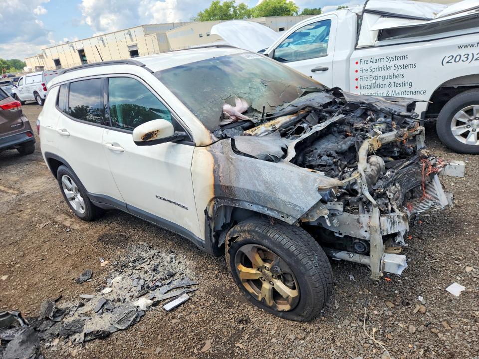 2021 Jeep Compass მანქანა იყიდება აუქციონზე, vin: 3C4NJDBBXMT544104, აუქციონის ნომერი: 64851306