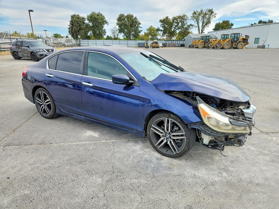 2016 Honda Accord მანქანა იყიდება აუქციონზე, vin: 1HGCR2F66GA144605, აუქციონის ნომერი: 65710776