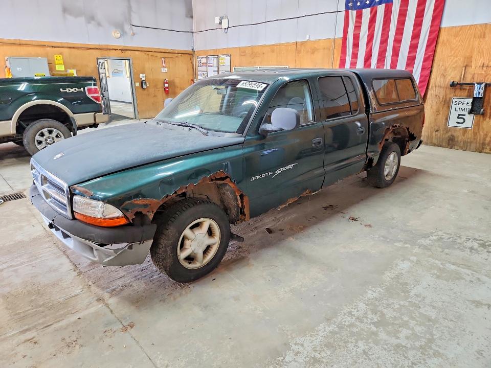 65299596 :رقم المزاد ، 1B7GL2AN4YS781598 vin ، 2000 Dodge Dakota مزاد بيع