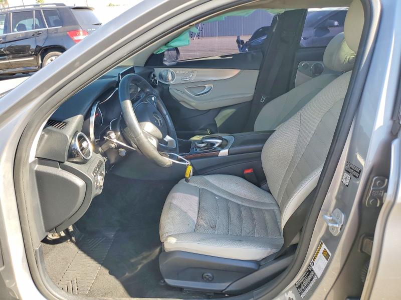 65547956 :رقم المزاد ، 55SWF4KB4FU012577 vin ، 2015 Mercedes-benz C مزاد بيع