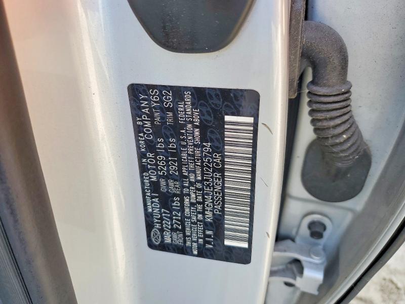 66573976 :رقم المزاد ، KMHGN4JE3JU225794 vin ، 2018 Genesis G80 مزاد بيع