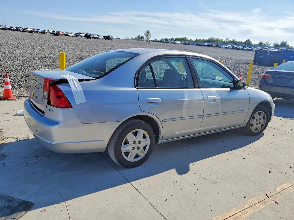 2003 Honda Civic მანქანა იყიდება აუქციონზე, vin: 2HGES16593H559024, აუქციონის ნომერი: 65797266