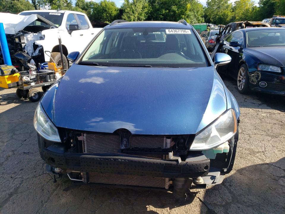 2016 Volkswagen Golf Sportwagen მანქანა იყიდება აუქციონზე, vin: 3VWC17AU2GM508690, აუქციონის ნომერი: 64367796