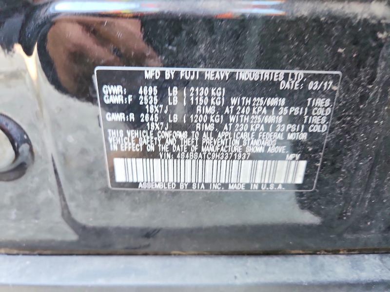Aukcja sprzedaży 2017 Subaru Outback, vin: 4S4BSATC9H3371937, numer aukcji: 65911276