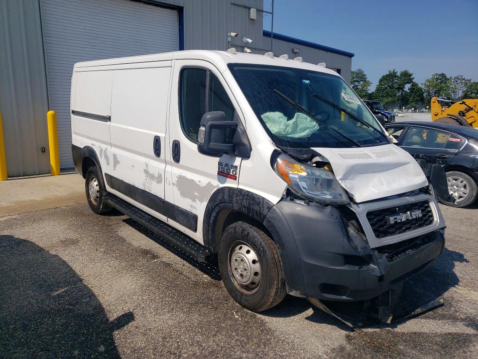 60953506 :رقم المزاد ، 3C6TRVAG2KE524294 vin ، 2019 Ram Promaster 1500 مزاد بيع