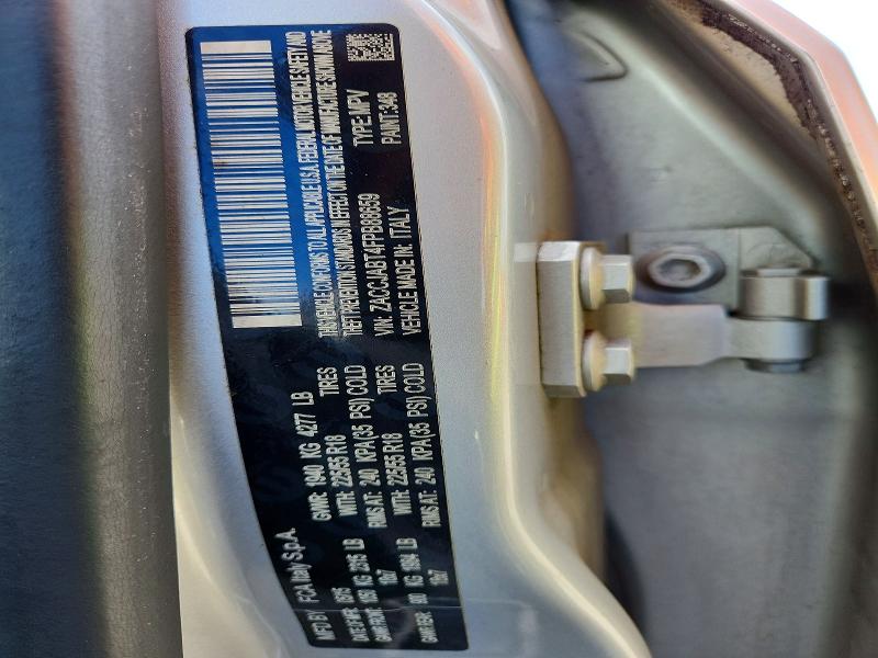 Aukcja sprzedaży 2015 Jeep Renegade, vin: ZACCJABT4FPB88659, numer aukcji: 66534726