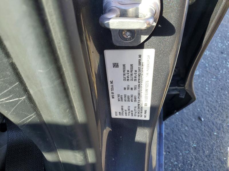 2022 Tesla Model 3 მანქანა იყიდება აუქციონზე, vin: 5YJ3E1EA4NF192876, აუქციონის ნომერი: 64649606