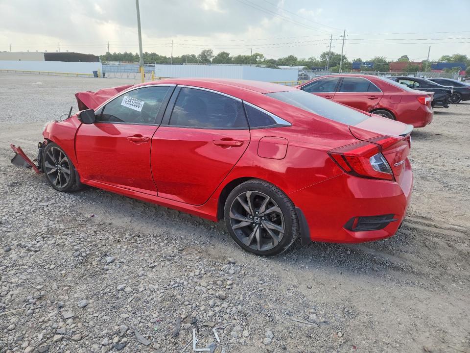Aukcja sprzedaży 2019 Honda Civic, vin: 2HGFC2F82KH512241, numer aukcji: 63832606