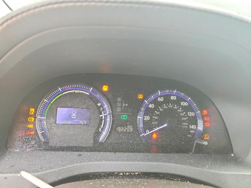 2010 Lexus Hs მანქანა იყიდება აუქციონზე, vin: JTHBB1BA3A2007494, აუქციონის ნომერი: 63639656