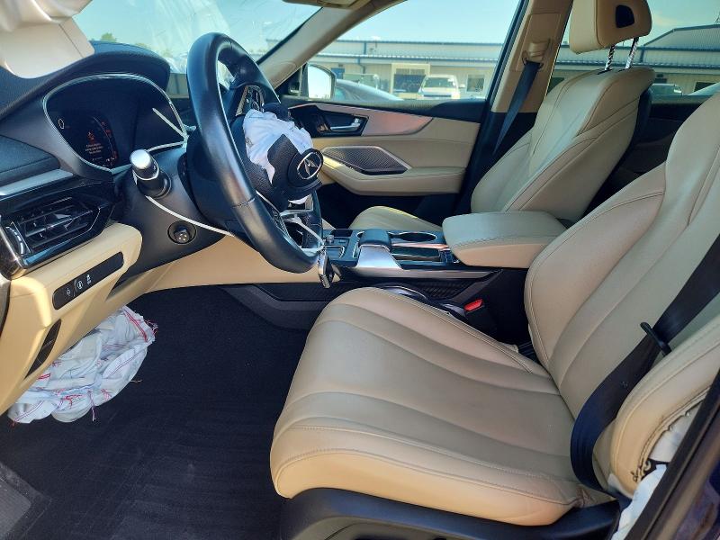 2022 Acura Mdx მანქანა იყიდება აუქციონზე, vin: 5J8YD9H37NL003723, აუქციონის ნომერი: 65119596