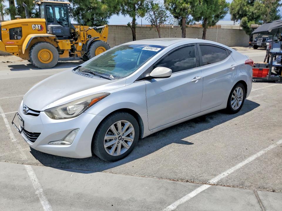 2015 Hyundai Elantra მანქანა იყიდება აუქციონზე, vin: KMHDH4AE6FU240260, აუქციონის ნომერი: 64699276