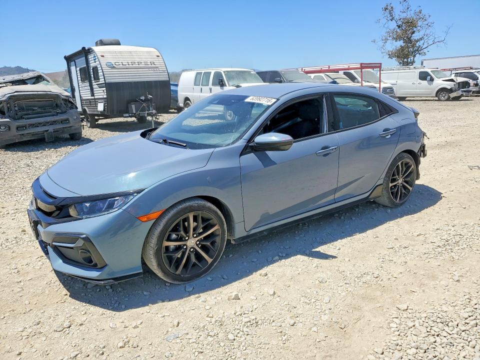 63992716 :رقم المزاد ، SHHFK7G44LU210952 vin ، 2020 Honda Civic مزاد بيع