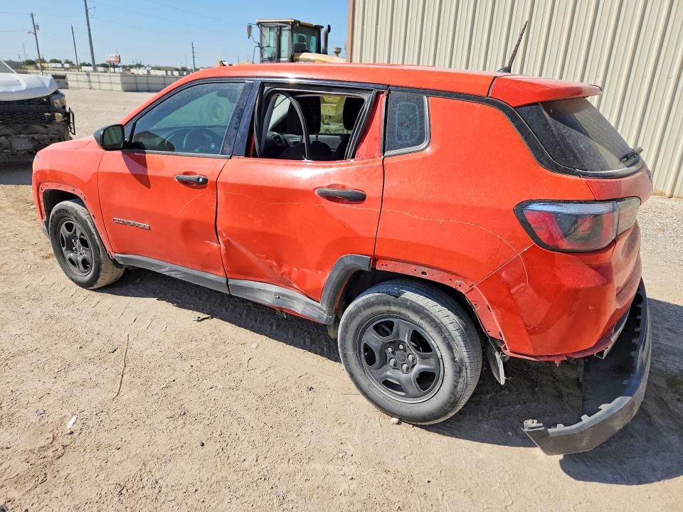 Продаж на аукціоні авто 2018 Jeep Compass, vin: 3C4NJCAB8JT106964, номер лоту: 66120666
