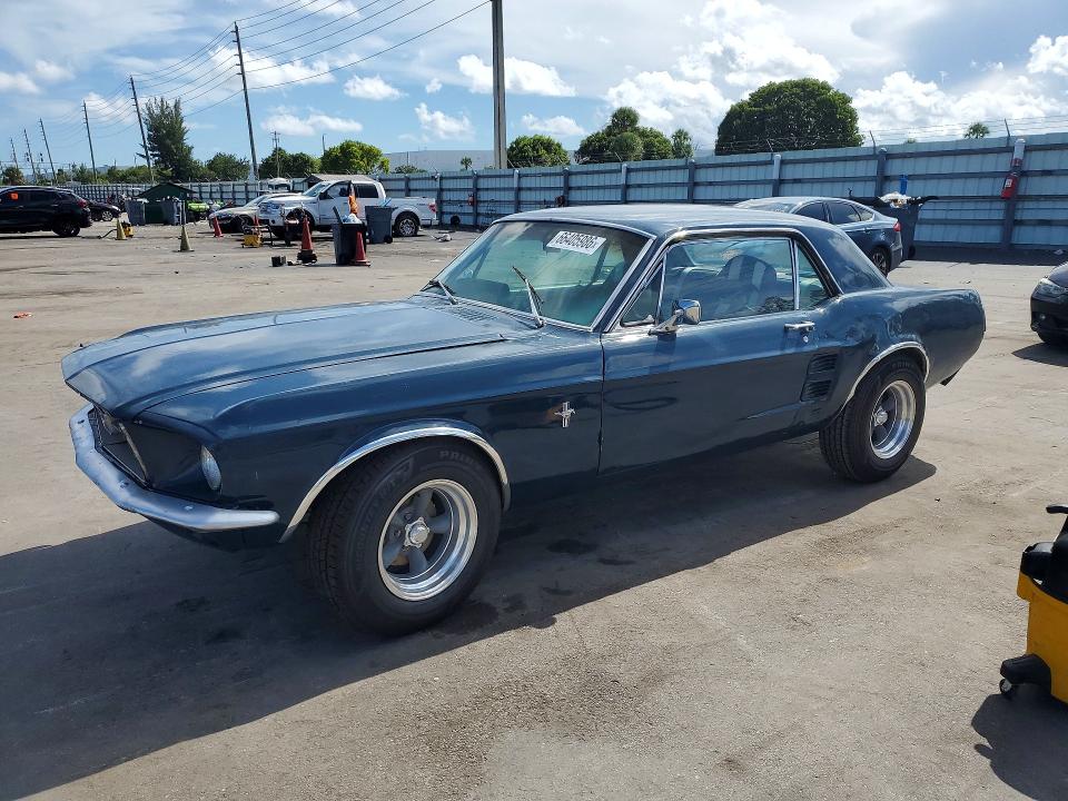 1967 Ford Mustang მანქანა იყიდება აუქციონზე, vin: 7701G252161, აუქციონის ნომერი: 66405986