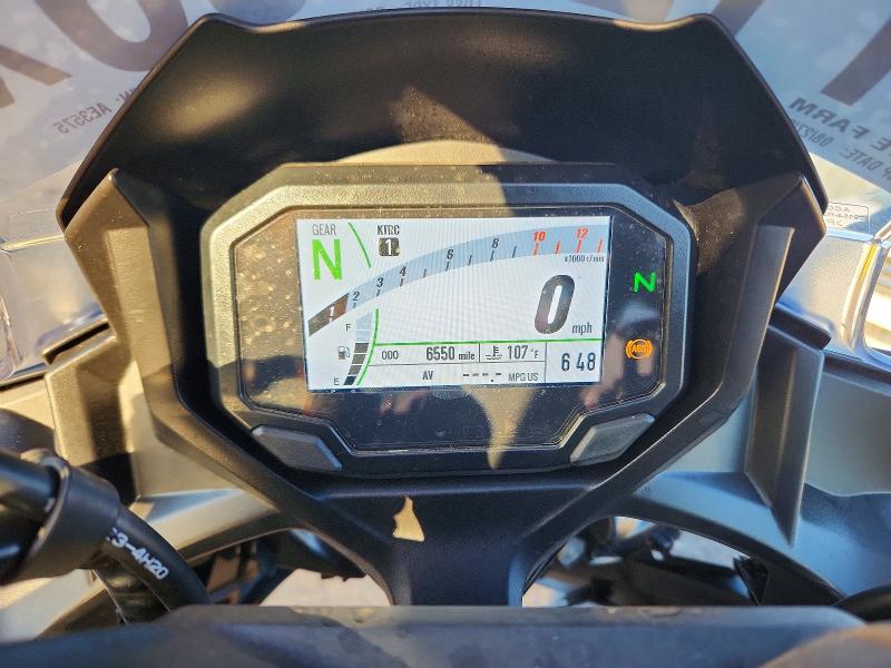 2025 Kawasaki Ex650 მანქანა იყიდება აუქციონზე, vin: ML5EXEP19SDAE3575, აუქციონის ნომერი: 67122786