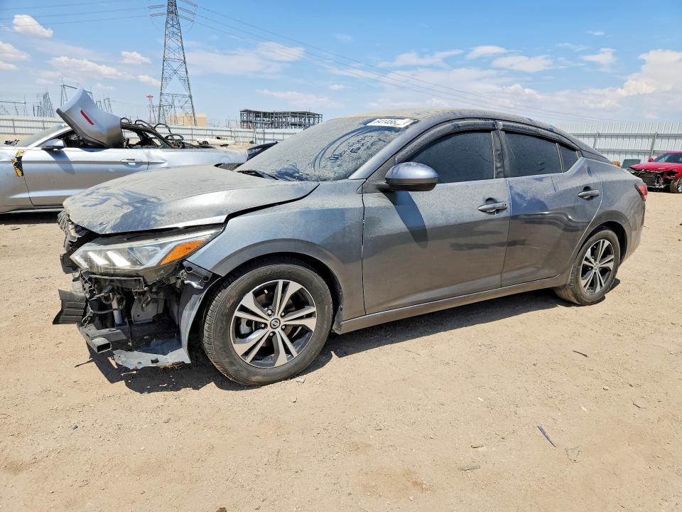 64146626 :رقم المزاد ، 3N1AB8CV2MY211851 vin ، 2021 Nissan Sentra مزاد بيع