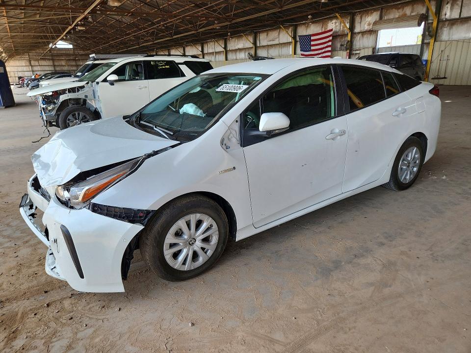 65100906 :رقم المزاد ، JTDKAMFU1M3127528 vin ، 2021 Toyota Prius مزاد بيع