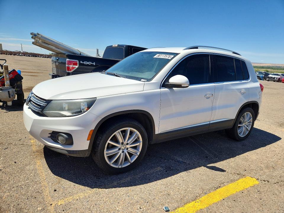 Auction sale of the 2012 Volkswagen Tiguan, vin: WVGBV7AX3CW585054, lot number: 66113576