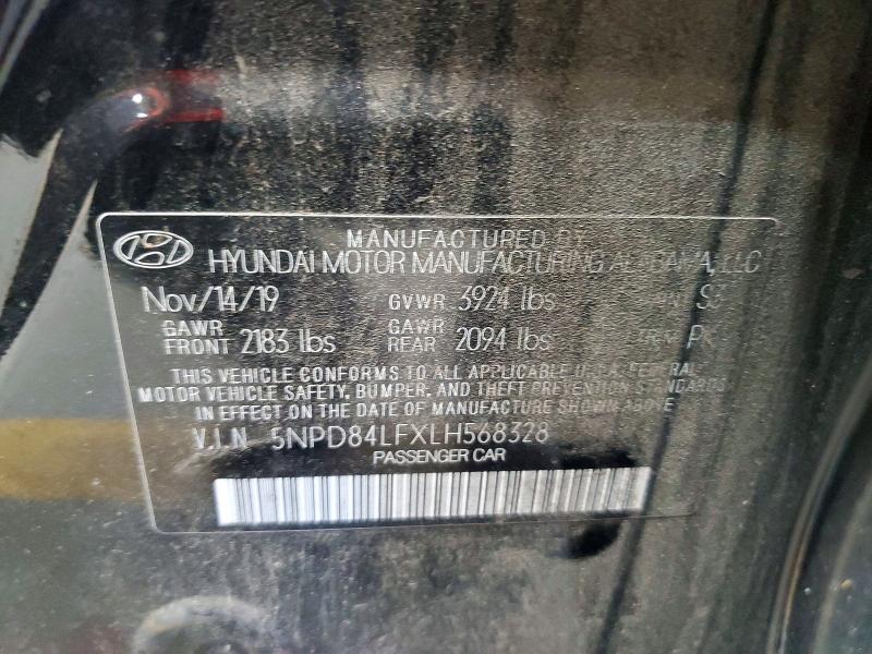 Продажа на аукционе авто 2020 Hyundai Elantra, vin: 5NPD84LFXLH568328, номер лота: 65908266