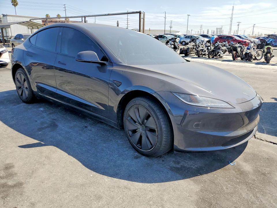 2024 Tesla Model 3 მანქანა იყიდება აუქციონზე, vin: 5YJ3E1EAXRF847080, აუქციონის ნომერი: 64133046