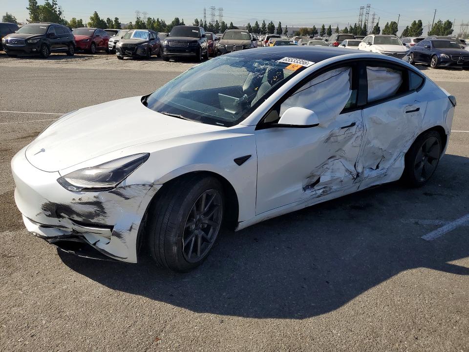 65533356 :رقم المزاد ، 5YJ3E1EA1PF412462 vin ، 2023 Tesla Model 3 مزاد بيع