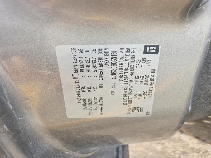 2013 Gmc Sierra მანქანა იყიდება აუქციონზე, vin: 1GT426C88DF220974, აუქციონის ნომერი: 64828436