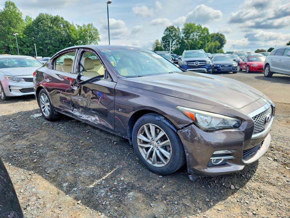 Продаж на аукціоні авто 2014 Infiniti Q50, vin: JN1BV7AR4EM704026, номер лоту: 64925686