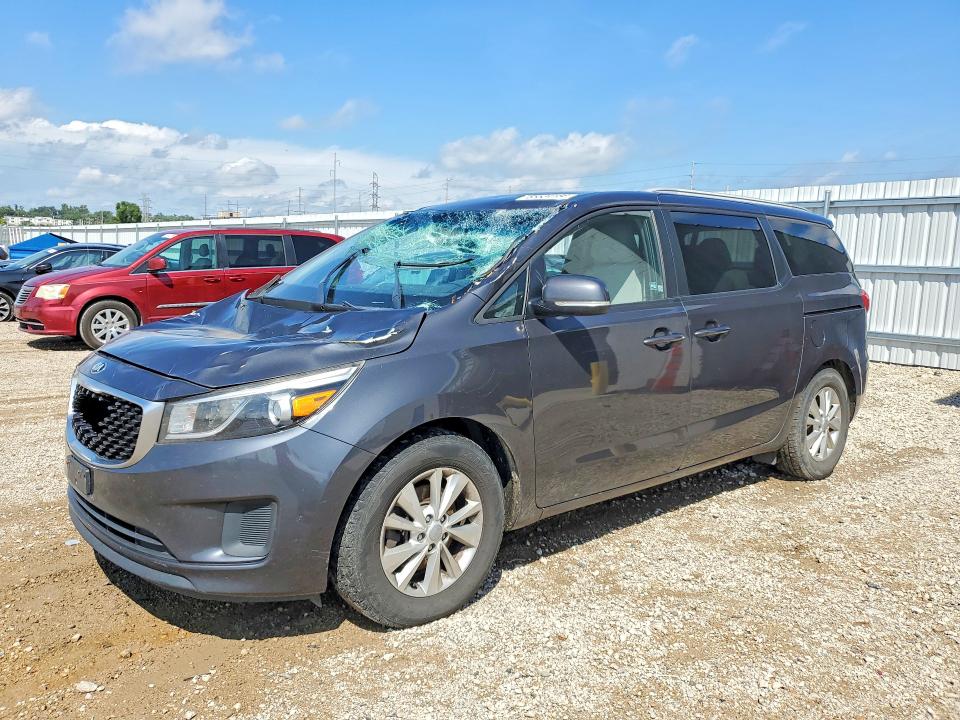 65534166 :رقم المزاد ، KNDMB5C11F6073462 vin ، 2015 Kia Sedona مزاد بيع