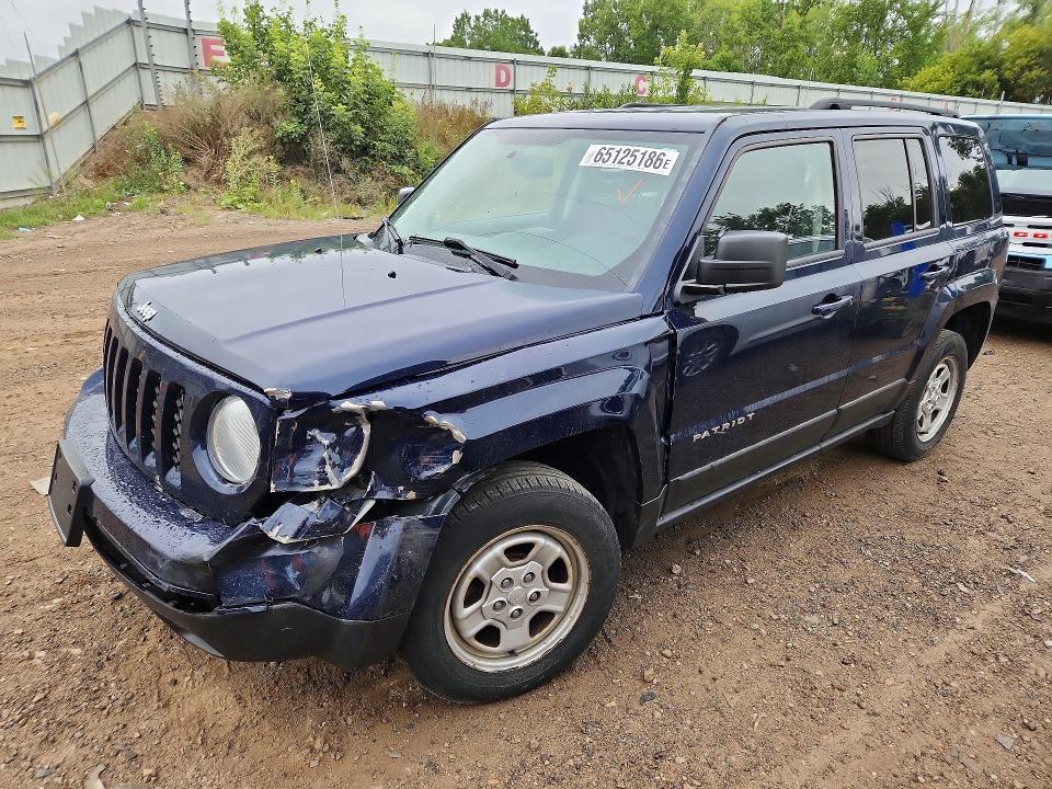 Продажа на аукционе авто 2016 Jeep Patriot, vin: 1C4NJRBB0GD551537, номер лота: 65125186