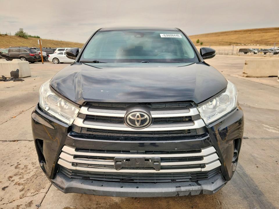 Продаж на аукціоні авто 2019 Toyota Highlander, vin: 5TDBZRFH7KS722047, номер лоту: 63608446